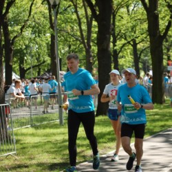 zdjęcie z wrocławskiego biegu firmowego dla fundacji everest 2